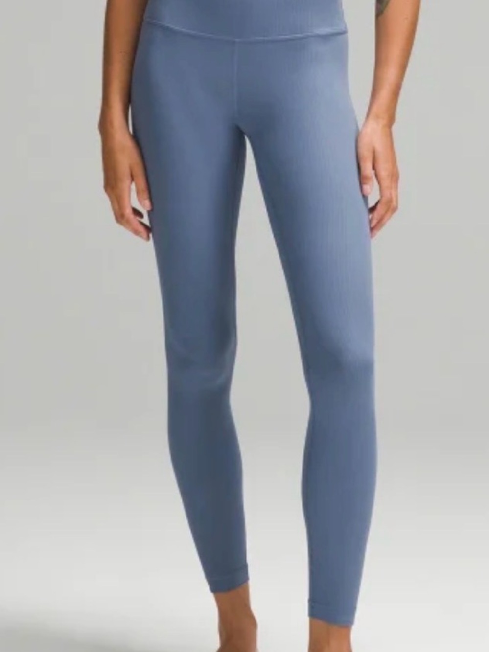 Lululemon High-Rise Align ribbed